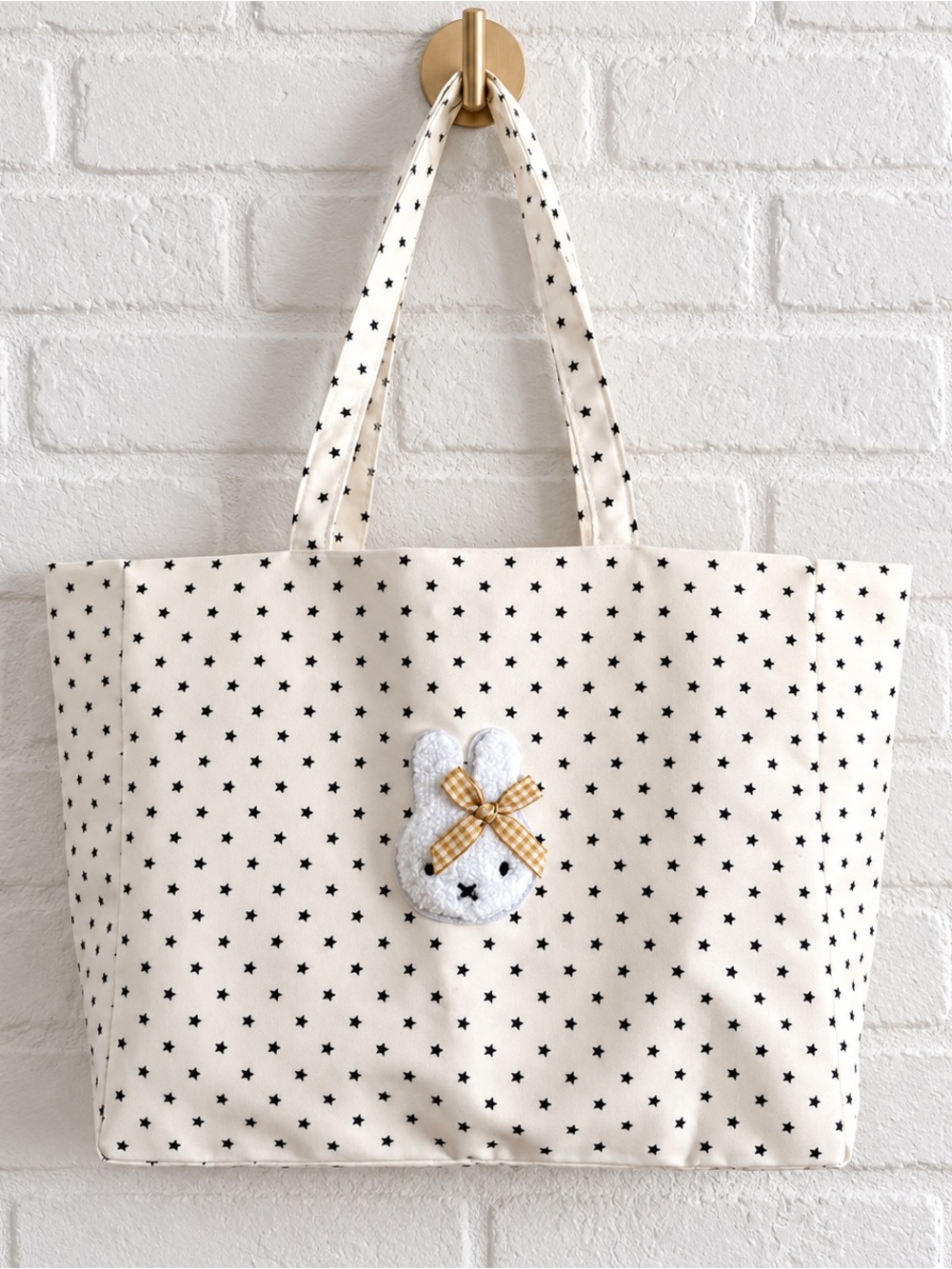 Miffy Star-Print Tote Bag